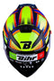 CASCO MOTO BIHR SOLELUNA AMARILLO MATE DOBLE VISOR