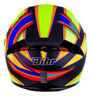 CASCO MOTO BIHR SOLELUNA AMARILLO MATE DOBLE VISOR