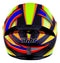 CASCO MOTO BIHR SOLELUNA AMARILLO MATE DOBLE VISOR