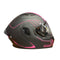 CASCO MOTO ABATIBLE KRATOS ROSA NEGRO MATE