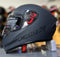 CASCO MOTO FIBRA BY NZI HELMETS GRIS MATE GIGA