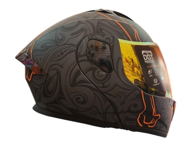 CASCO MOTO ABATIBLE KRATOS K35 KROW