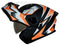 CASCO MOTO ABATIBLE KRATOS K35 KOJI NARANJA TRANSPARENTE