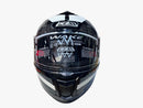 CASCO MOTO INTEGRAL NZI WAKE STREAM BLANCO NEGRO