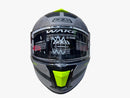 CASCO MOTO INTEGRAL NZI WAKE STREAM GRIS MATE