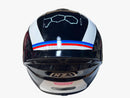 CASCO MOTO INTEGRAL NZI WAKE STREAM BLANCO NEGRO