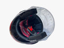 CASCO PARA MOTO FIBRA ONE BIT STREAM LANDER ROJO NEGRO