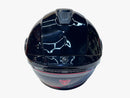 CASCO PARA MOTO FIBRA ONE BIT STREAM LANDER ROJO NEGRO