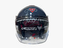 CASCO PARA MOTO FIBRA ONE BIT STREAM LANDER ROJO NEGRO