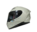 CASCO MOTO MT HELMETS SEGMENT BLANCO BRILLO POLARIZADO