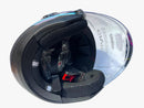 CASCO MOTO ABIERTO NZI CIVIC MATE AZUL NEGRO