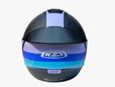 CASCO MOTO ABIERTO NZI CIVIC MATE AZUL NEGRO