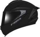 CASCO MOTO FIBRA BYTE STREAM NEGRO MATE TRANSPARENTE
