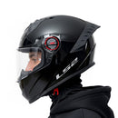 Casco Para Moto Ls2 Ff816 Cosmos Con Visor Transparente