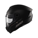CASCO MOTO AXXIS DRAKEN SOLIDO NEGRO MATE