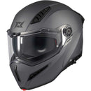 CASCO ABATIBLE AXXIS GHOSTFIGHTER SOLIDO A12 GRIS MATE