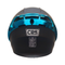 CASCO MOTO CES EX SOMAN ABATIBLE NEGRO AZUL ZAFIRO