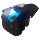 CASCO REVOX MOTO ARTICULADO DOBLE VISOR DIURNO AZUL