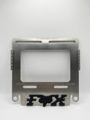 Porta Placa Para Moto FOX Universal De Acero Inoxidable