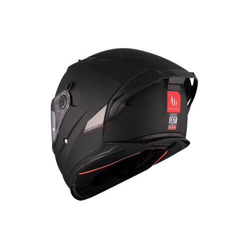 CASCO MOTO MT HELMETS BRAKER SV NEGRO MATE