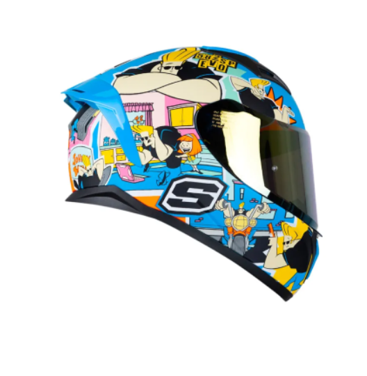 CASCO INTEGRAL SHAFT SH-582 SP JHONNY BRAVO NUEVA COLECCION