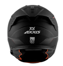 CASCO MOTO AXXIS HAWK EVO SOLID NEGRO MATE