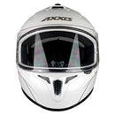 CASCO MOTO AXXIS DRAKEN SOLIDO PERLA BRILLO