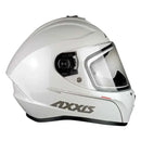 CASCO MOTO AXXIS DRAKEN SOLIDO PERLA BRILLO