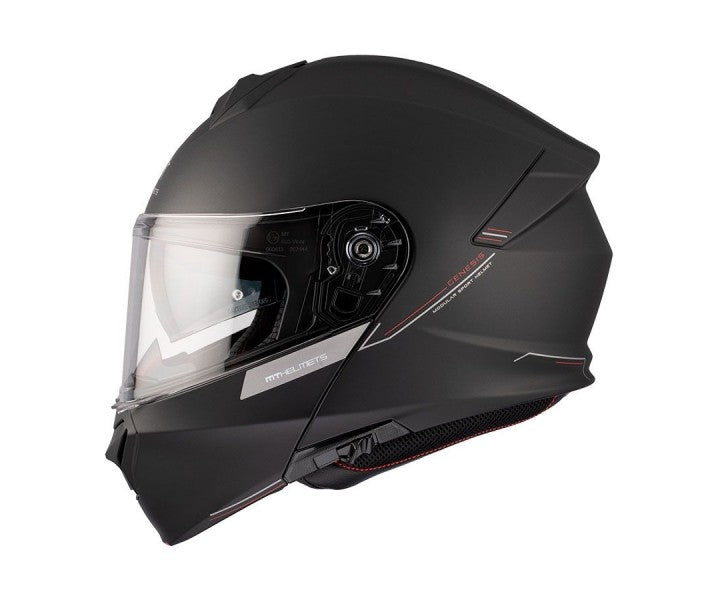 CASCO MOTO MT HELMETS GENESIS SV NEGRO MATE ABATIBLE