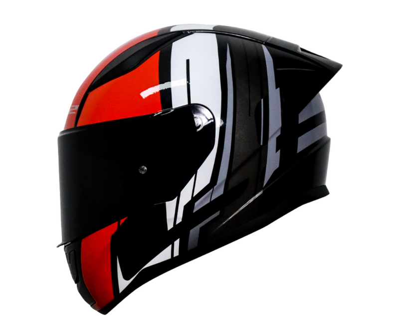 CASCO INTEGRAL LS2 NS353 FLAG ROJO BLANCO