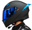 CASCO MOTO AXOR EX BIHR ZAFIRO REVO AZUL DOBLE VISOR
