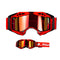 LENTE PARA CROSS LS2 AURA NEGRO/ROJO VISOR IRIDIUM ROJO