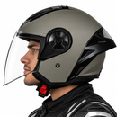 Casco abierto para motociclista LS2 OF616 SOLID verde olivo mate – ECE2206
