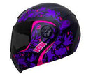 CASCO ICH ABATIBLE FOREST FUCSIA MORADO MATE