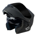 CASCO MOTO ARTICULADO CES FLIP NEGRO MATE