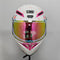 CASCO ABATIBLE HELLO KITTY EX SOMAN BLANCO CON ROSADO