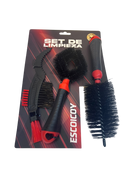 SET DE CEPILLOS LIMPIEZA PARA CADENA DE MOTO