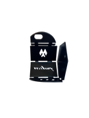 PROTECTOR DE BOMBA TRASERA PARA NS200 - 160 NEGRO