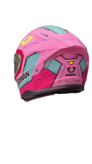 CASCO SOMAN ROSA MATE INTEGRAL POLARIZADO