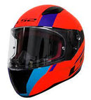 CASCO INTEGRAL LS2 FF353 DRIVEWAY NARANJA AZUL MATE