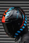 CASCO INTEGRAL LS2 FF353 CODENAME NEGRO NARANJA MATE POLARIZADO