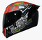 CASCO MOTO LS2 NS352 HIPS ROJO NEGRO POLARIZADO MATE