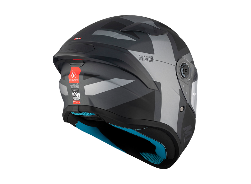 CASCO MOTO MT HELMETS TARGO S GRIS MATE