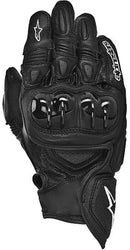 GUANTES MOTO ALPINESTAR CUERO NEGRO GPX