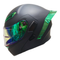 CASCO MOTO CES ABATIBLE EX SOMAN NEGRO VERDE ZAFIRO