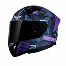 Casco integral LS2 FF810 VIGO HISTORY PURPURA VISOR OSCURO. CERTIF. ECE 22-06