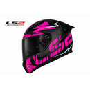 Casco integral LS2 FF810 VIGO ROSADO VISOR OSCURO CERTIF. ECE 22-06