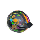 CASCO PARA MOTO FIBRA ONE BIT CATRINA MEXICANA