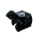 CASCO YOHE ABATIBLE DOBLE VISOR NEGRO BRILLO XL