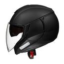 CASCO MOTO RNG SEMIABIERTO NEGRO MATE